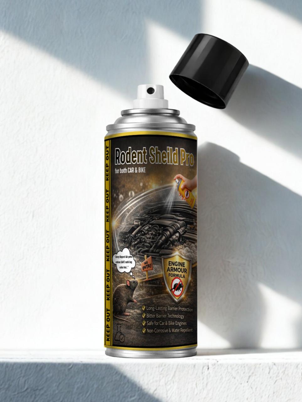 Rat Repellent Spray for Home & Vehicles | Carki Care