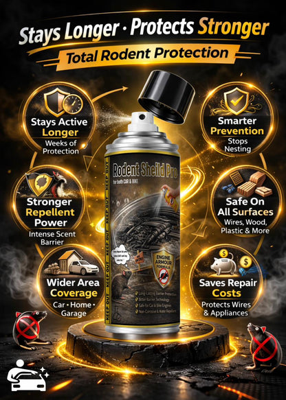 Rat Repellent Spray for Home & Vehicles | Carki Care